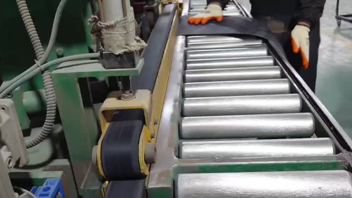 Processus d&#39;armature des joints de ceinture abrasive