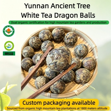Yunnan Ancient Tree White Tea Dragon Balls