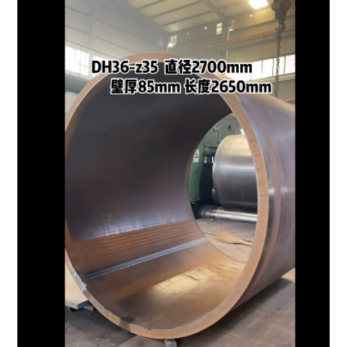 Vietnam Customers Customized DH36-z35 welded pipe