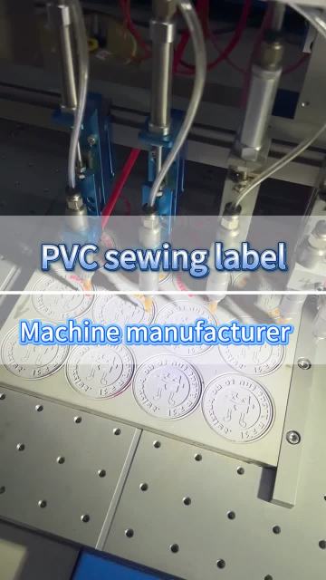 PVC sewing label Machine