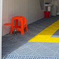 Interlocking Sport Flooring Tiles: Removable Plastic Tiles for Indoor and Outdoor Use, Ideal for Garages and Courts1