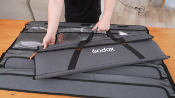 Godox Scrim Flag SF6090 60x90cm Kit: Portable Frame for Studio Photography1