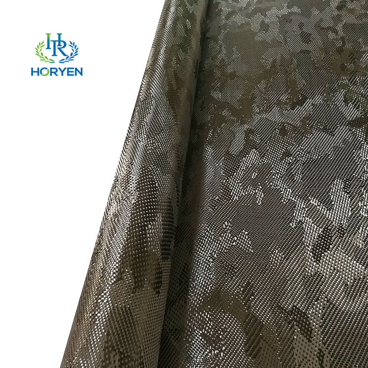 camouflage carbon fiber fabric