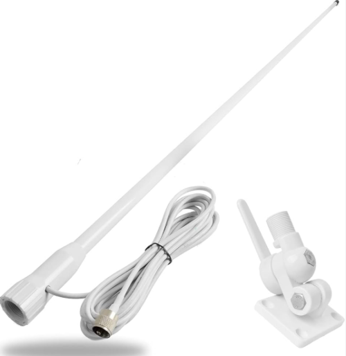 Antena de cogumelo de fibra de vidro branca para iate: Guia OEM
