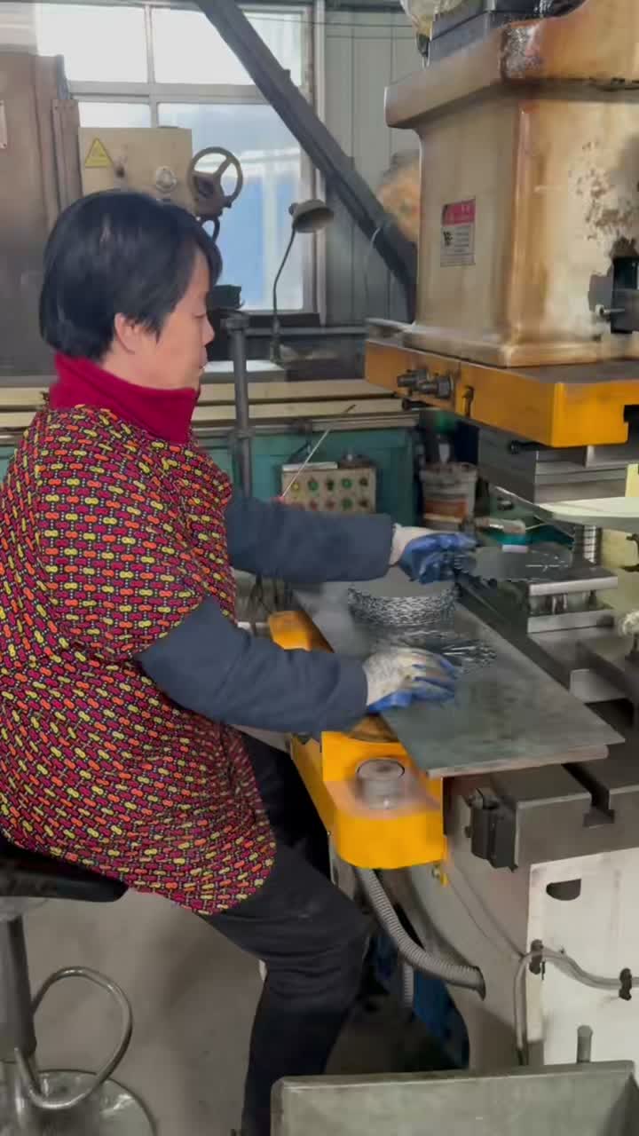 Procesamiento de estampado de láminas de rotor de máquina de imán permanente 1