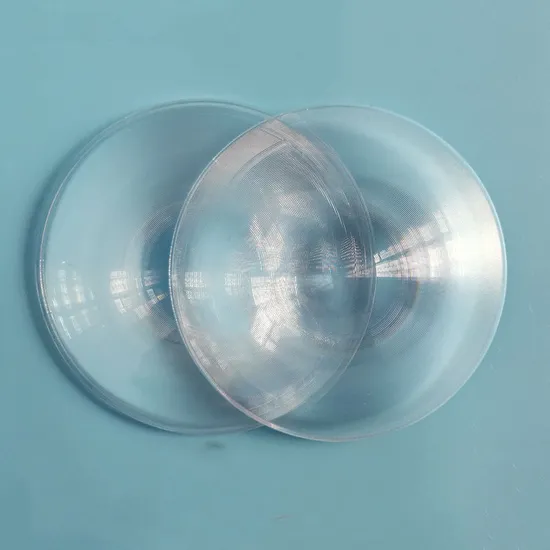 เลนส์เฟรสเนลเลนส์ PVC เฟรสเนลเลนส์พลาสติกสำหรับโปรเจคเตอร์เฟรสเนลเลนส์ LED LED ไฟฉายแสงอาทิตย์ FHLIGLE
