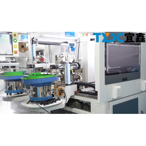 Máquina de processamento de fio de ponta dupla TYDC-G-B601 com inspeção de crimpagem CCD
