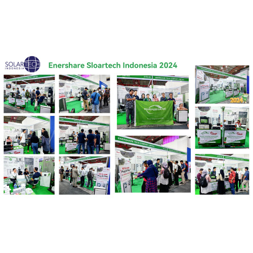 Enershare Solartech 2024 in Indonesië concludeerde met succes!