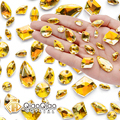 QIAO Metal Sunlight Top Quality Sew on Crystal Strass for DIY Crafts and Clothing1