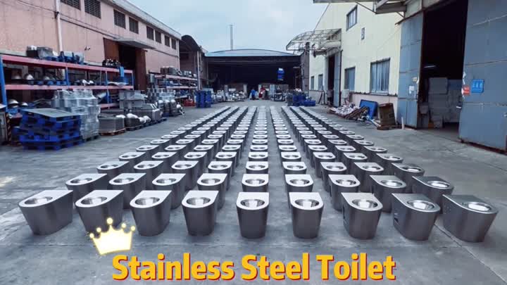 stainless steel toilet