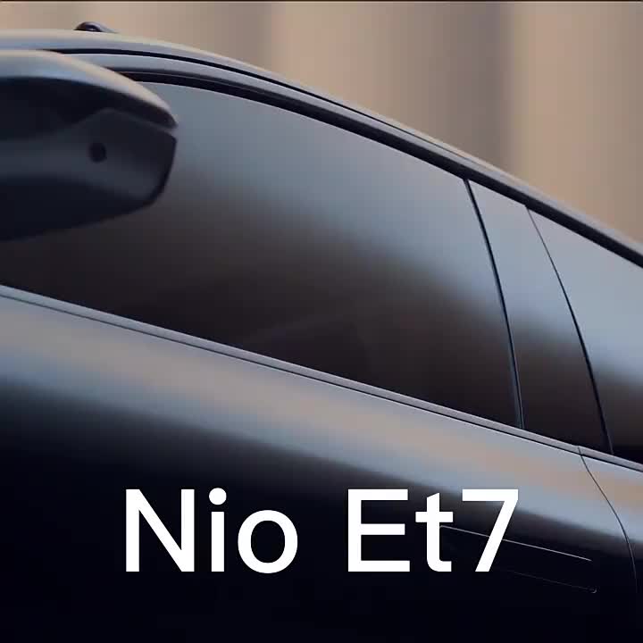 Berline de luxe de nouvelle énergie haut de gamme Nio ET7