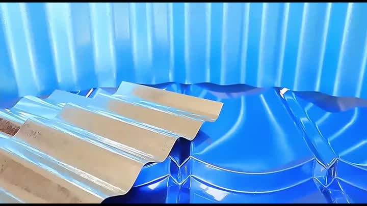 Color Coated Corrugated Steel Sheet