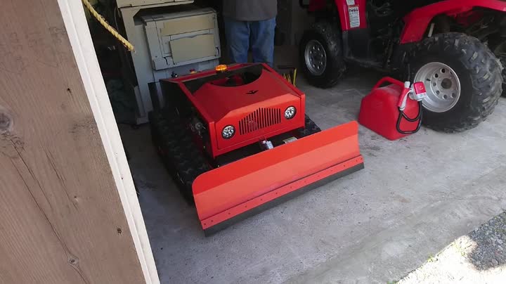 Cortador de grama de controle remoto