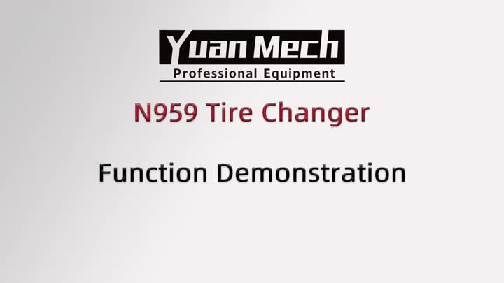 N959 Tire Changer 17 inch Wheel Operation.mp4