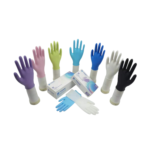 Why are nitrile gloves the first choice for medical gloves?