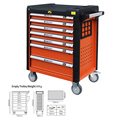 Srunv 234 Pcs Repairing Car Toolkit in Roller Cabinet with 7 Drawers1