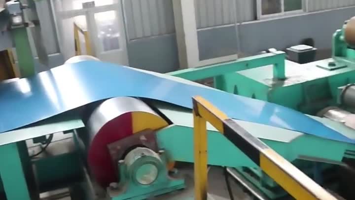 Color coating roll