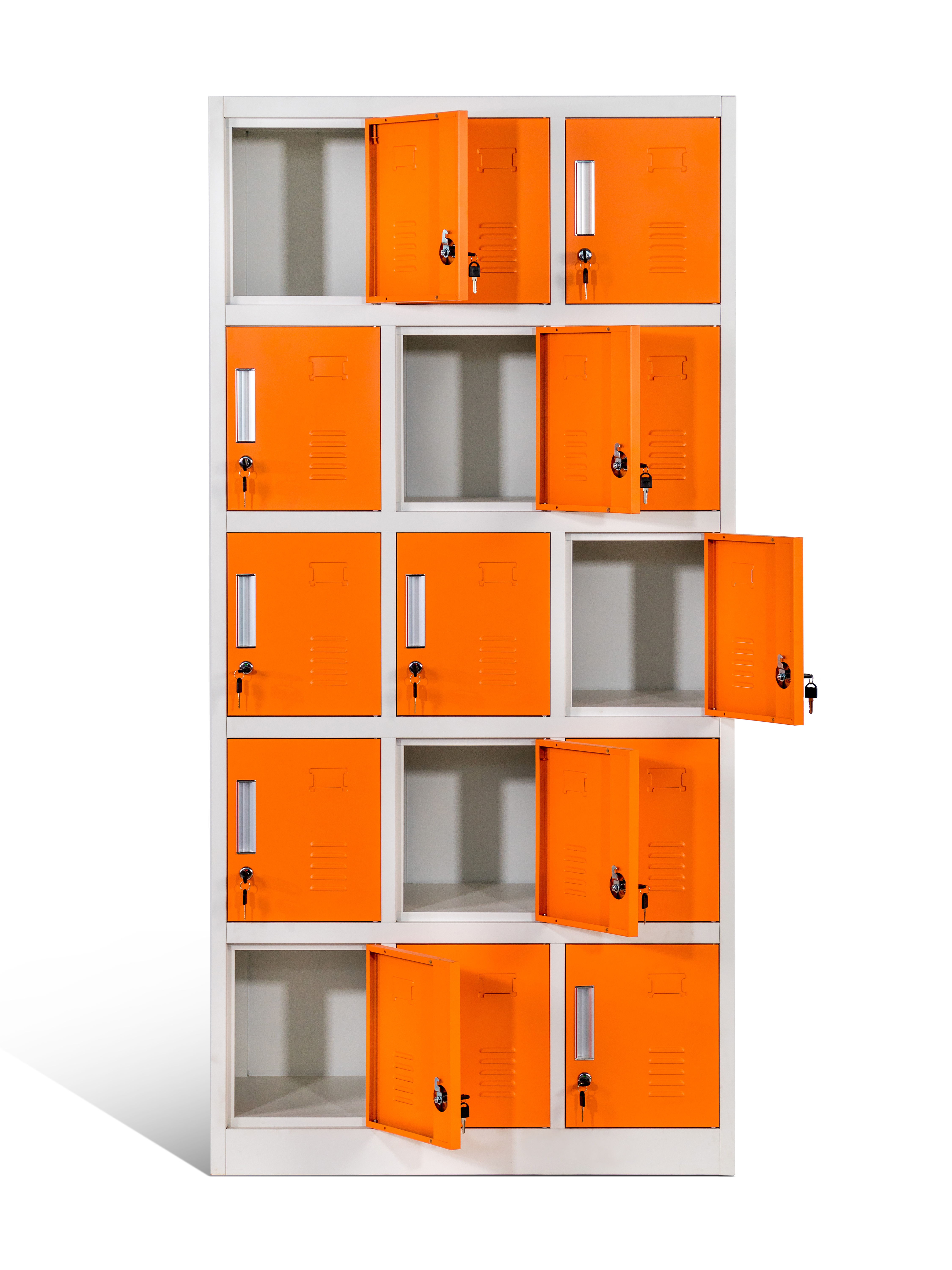 5 tier 15 door locker