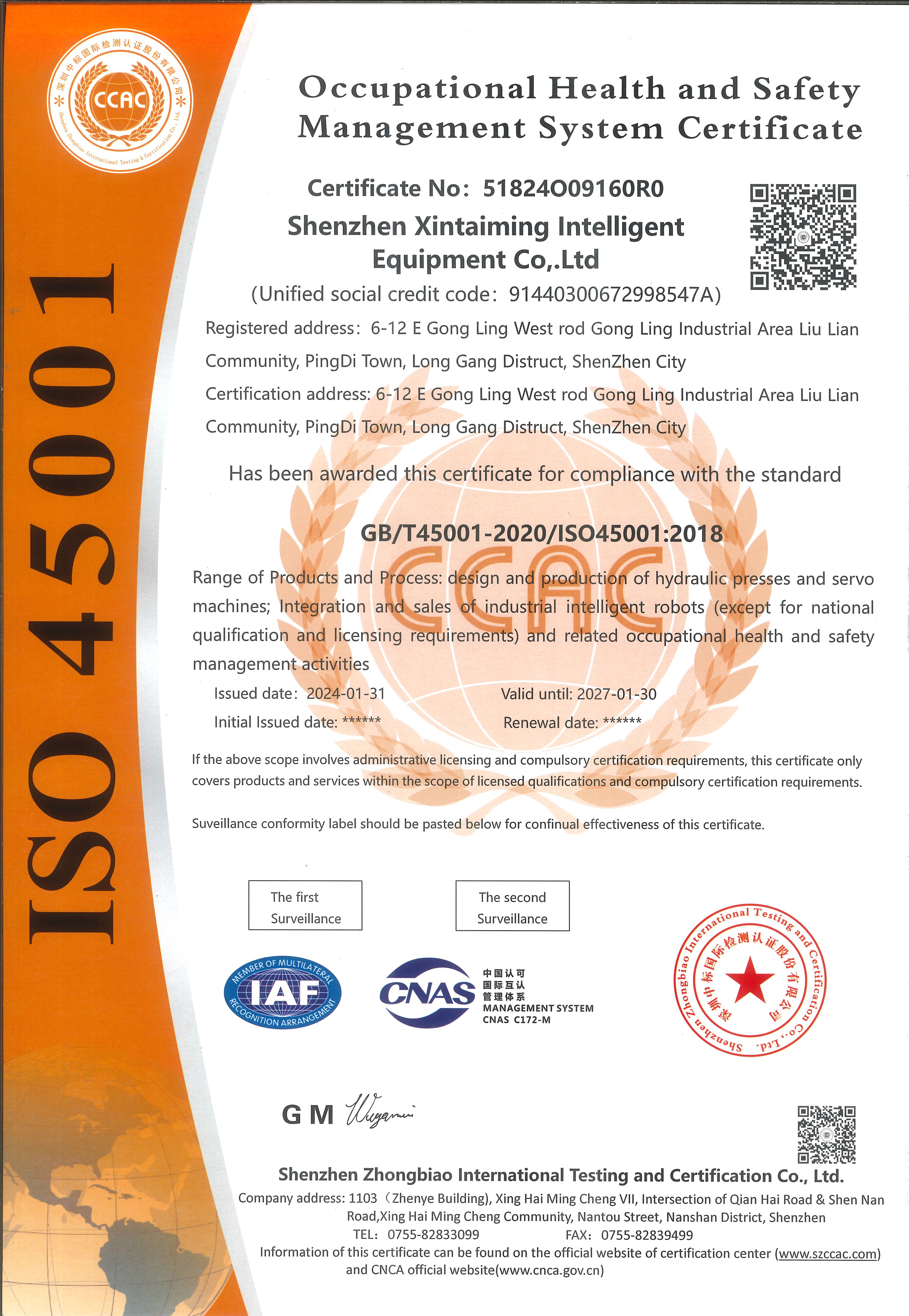 ISO 45001