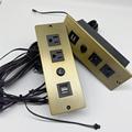 Under Desk Hanging Power Sockets with USB Ports1