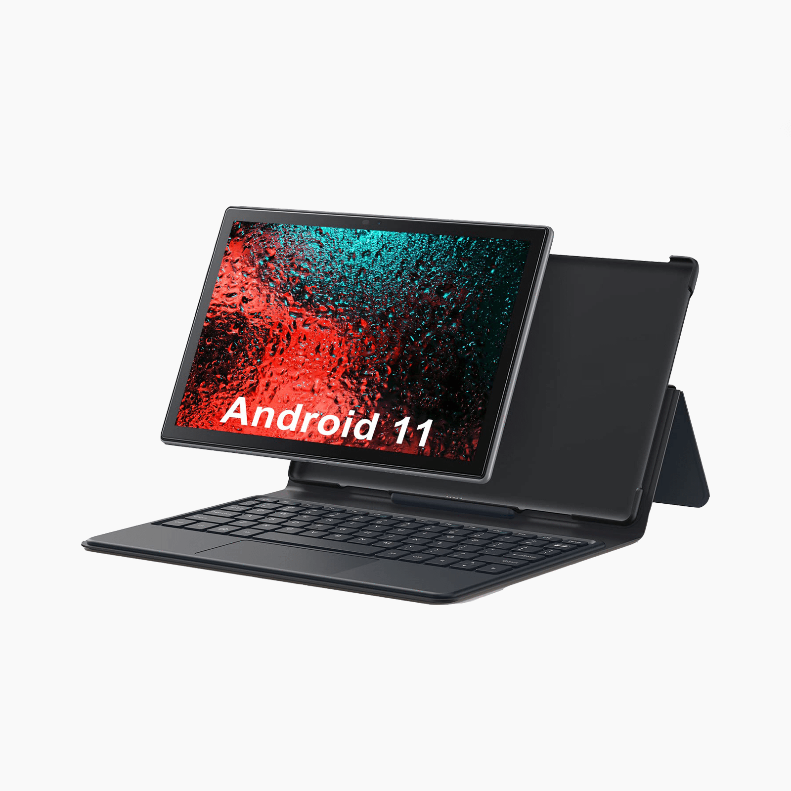 Tablette Android avec boîtier en métal de clavier 2-en-1 mini ordinateur portable CQS1096