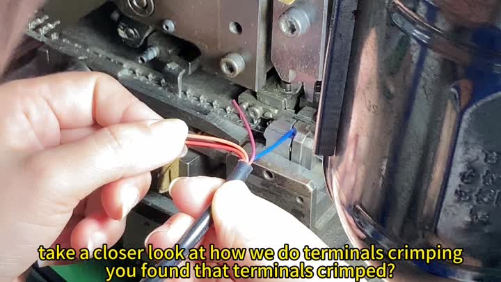 Terminal crimping