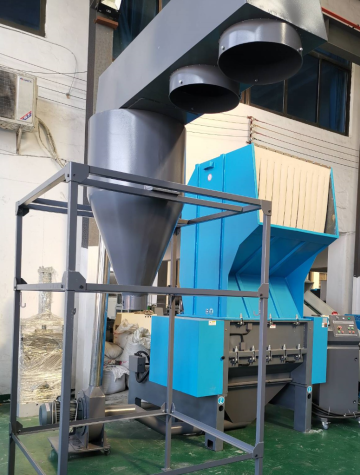 plastic crusher test run