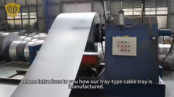 Production process of tray bridge