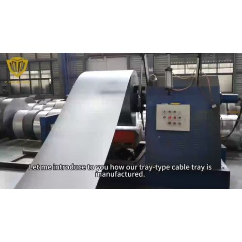 Production process of tray bridge