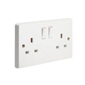 EU Plug English Power LED Electric Charger Wall Socket1