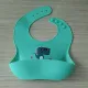 Custom Silicone Baby Feeding Set Bib Spoon Bowl