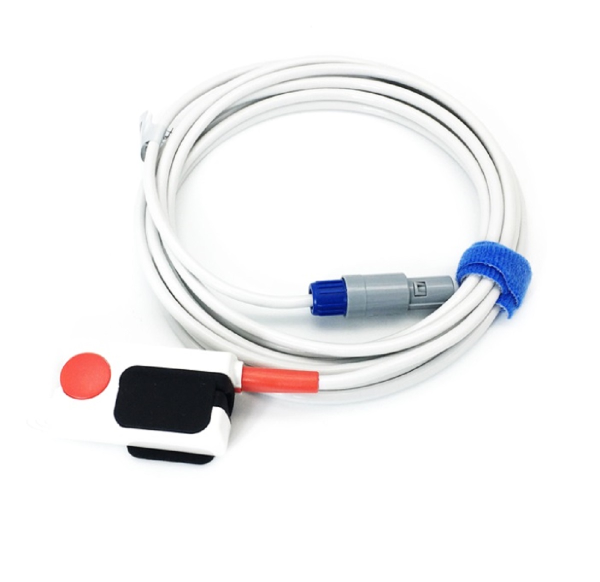 Ensemble de câbles médicaux sonde d'impulsion capteur de doigt adulte SPO2 Câble adaptateur