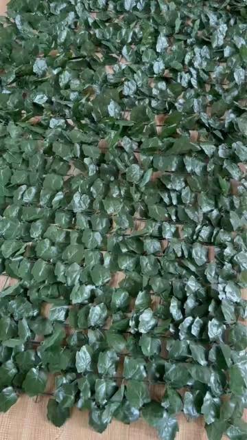 Display the simulated green plant extruded maple leaf net