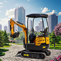 Chinese New Mini Crawler Digger Excavator HT15-6 1.5 Ton Factory Outlet1