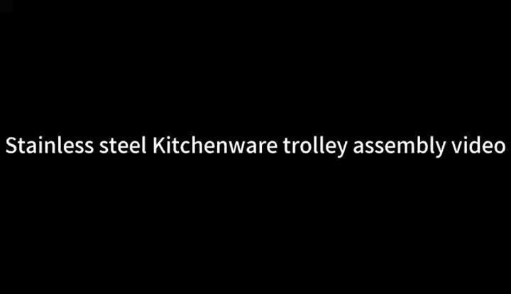 Stainless Steel Clearig Trolley Assembly