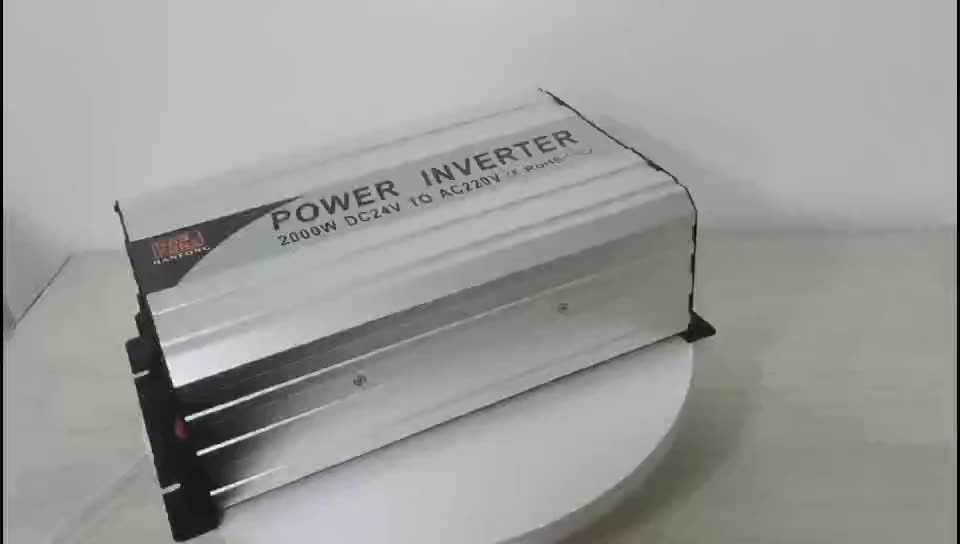 Usine directement «Inveter» 12 220 2000watts Inverter DC AC Pure Power Onverter Charger Convertisseur for Electrical Appliances1