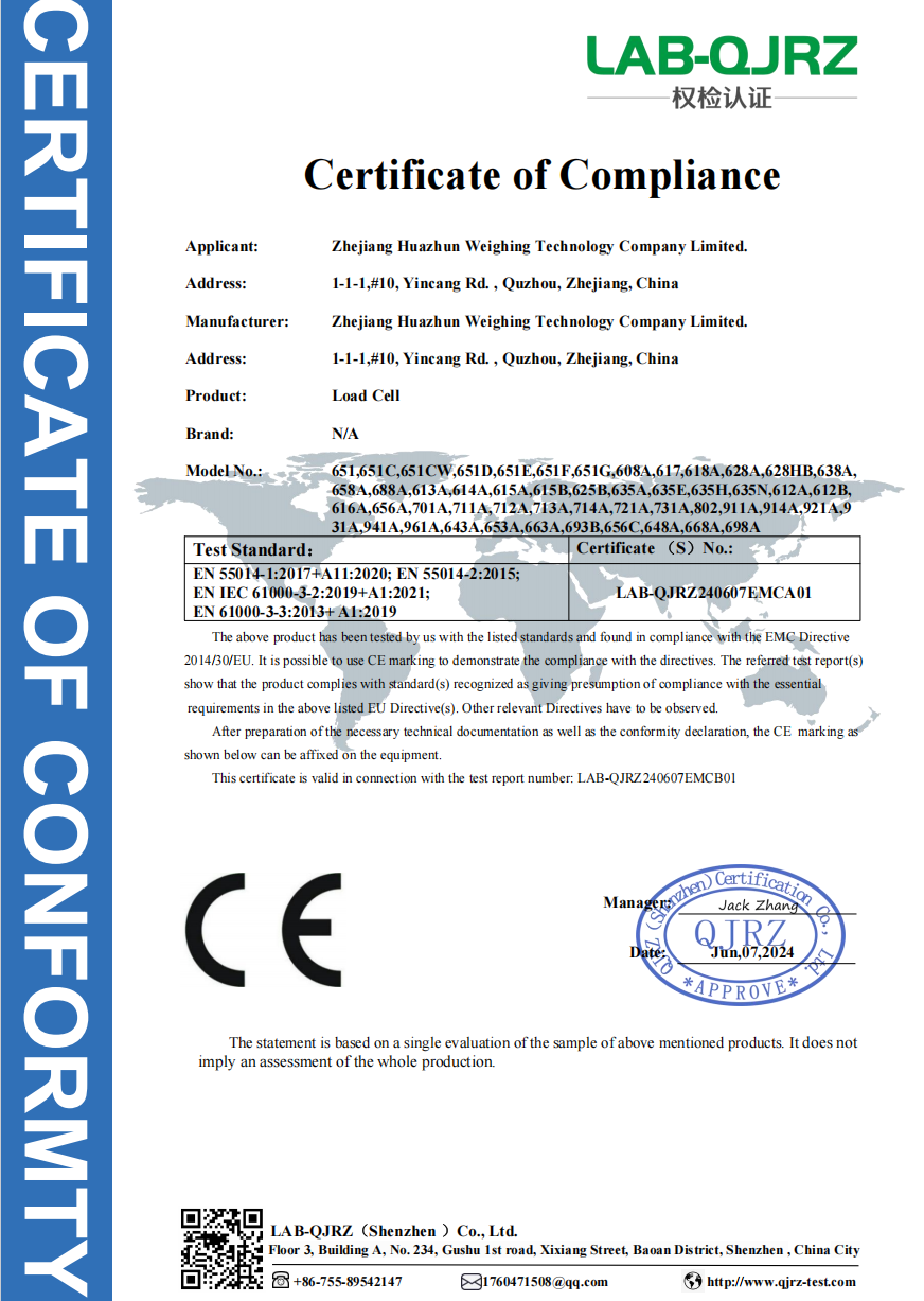 Certificate of Compliance