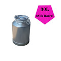 30L Pure Aluminum Aley Milk Bucket Transport Barrel Tank AirTight Tank CG-30L Cordero de cordero tostado1