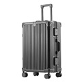 Aluminum Frame Trolley Luggage Case 20 Inches Multifunctional Suitcase Large Capacity Luggage Case With Universal Wheels1