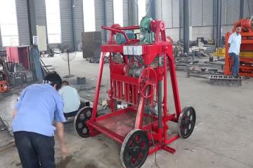 hollow brick making machine