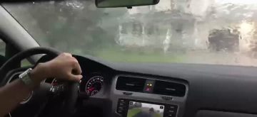 Driving on rainy days is more secure