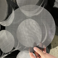ZhenYu Stainless Steel Black Square Wire Weaving Etched Filter Mesh Disk - 20Mesh to 60Mesh1