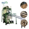 RICHI Manufacturers 1-30 T/H Biomass Biofuel Wood Pellet Plant For Sale1