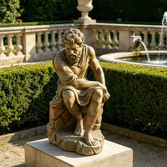 Thinking_Statue_Garden