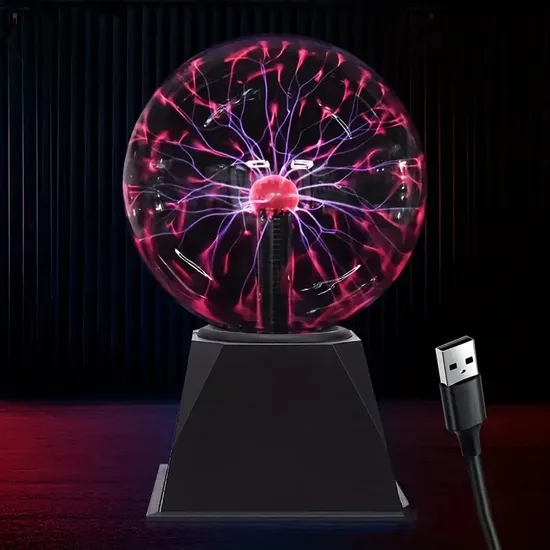 Bola de plasma interactiva de 5 pulgadas con toque y sensibilidad de sonido1