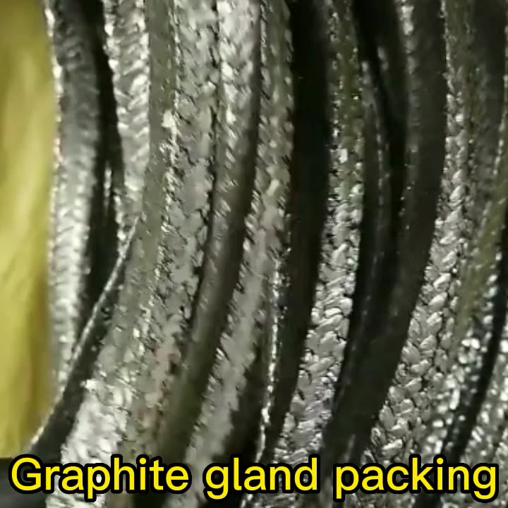 Hot Selling Flexible Wear-Resisting Graphite Gland Packing1