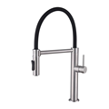 Factory Direct Customized Pull Down 304 Stainless Steel Kitchen Faucet1
