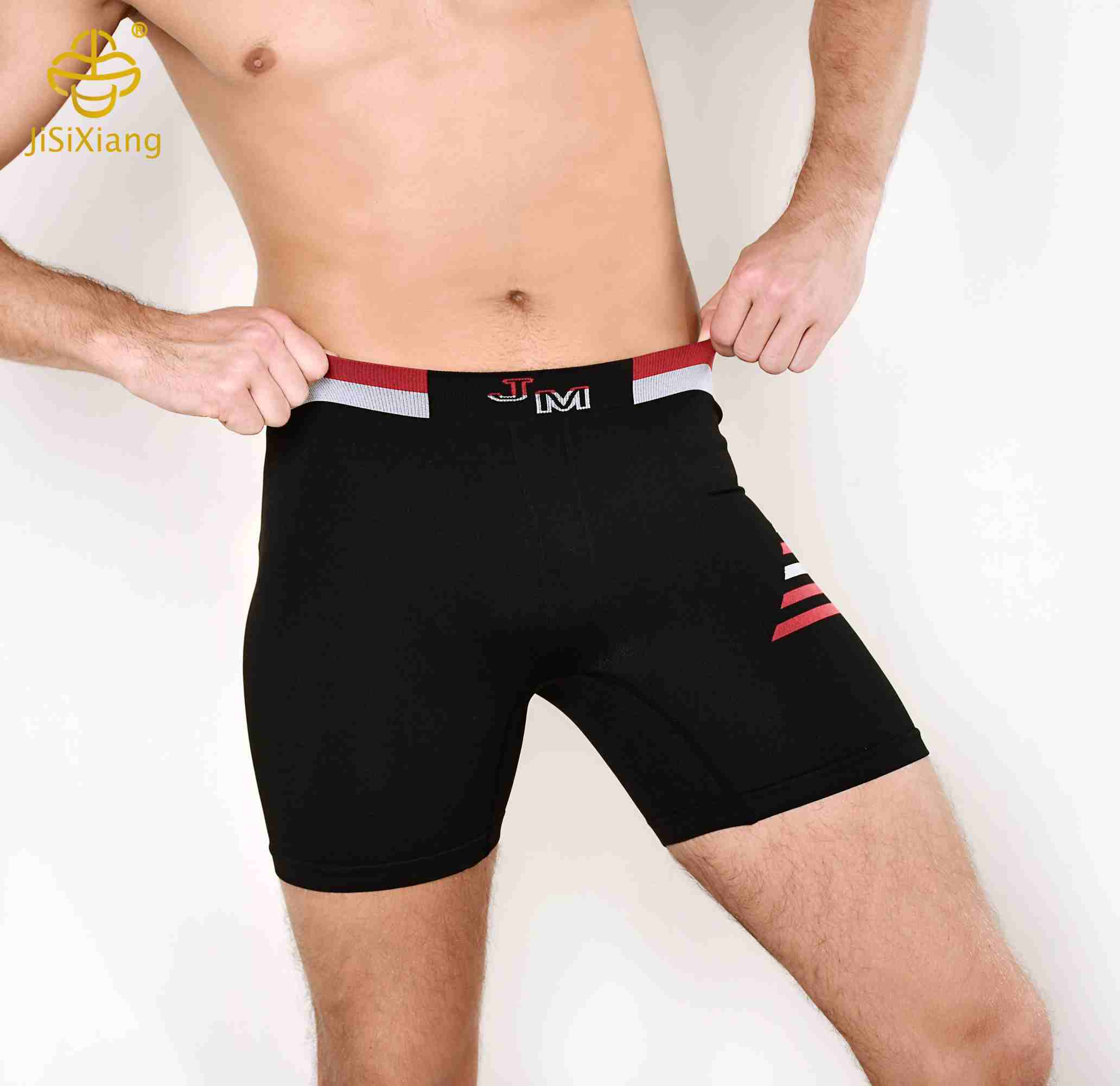 남성용 딱딱한 연장 된 평평한 코너 속옷