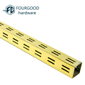 Supermarket Aluminum A Column Slotted Channel Brackets Slot Upright Golden1