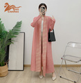 جدیدترین لباس های مد روز Open Abaya Long Pleased Dress1